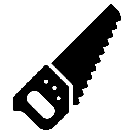 <a href="https://www.flaticon.com/free-icons/saw" title="saw icons">Saw icons created by nawicon - Flaticon</a>