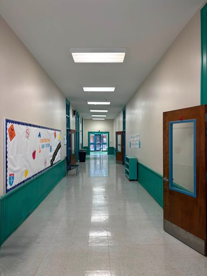Inside the Green Street Community Center